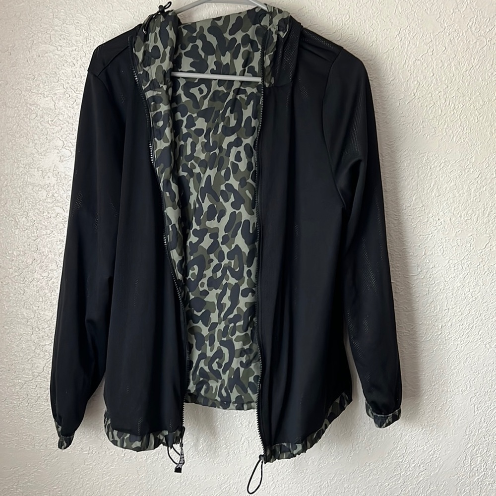 PINK Reversible windbreaker jacket